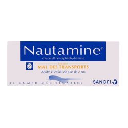 Nautamine 90Mg Cpr Secable 20