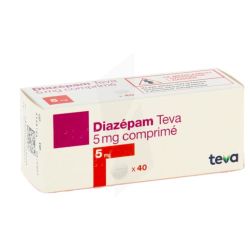 Diazepam 5Mg Teva Cpr Secable 40
